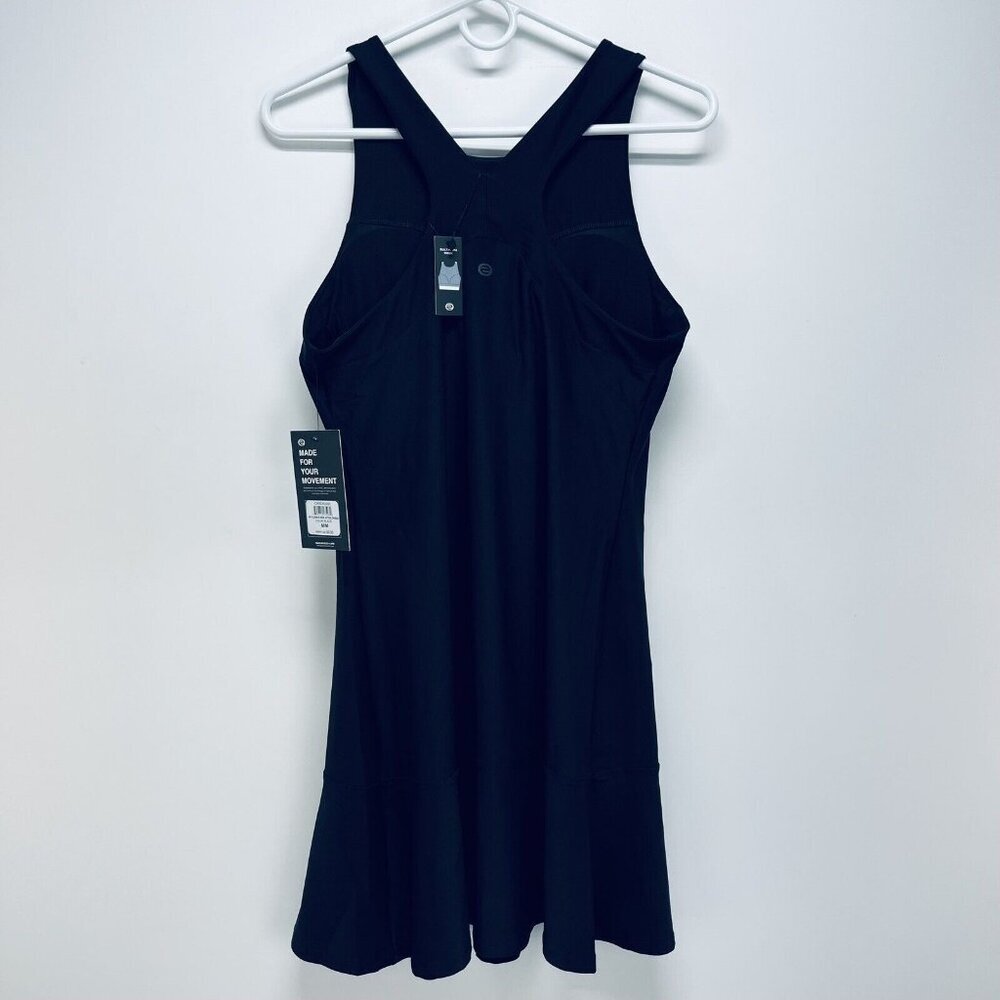 Etonic Tennis Golf Dress Flounce Hem Size M Womens Black NEW
